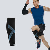 Sports compression leg guard