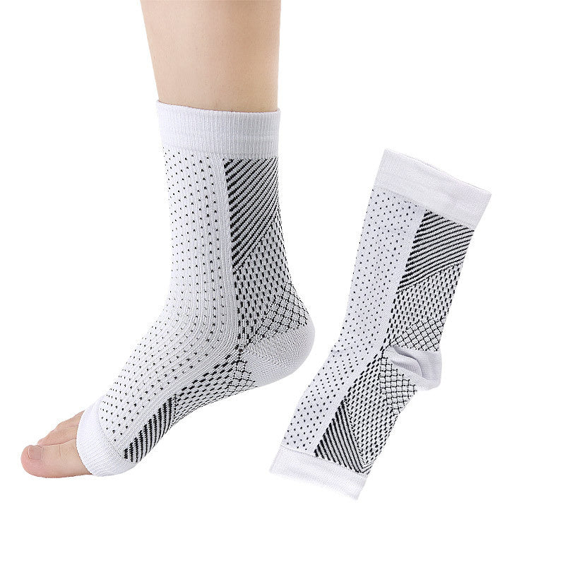 Compression foot sleeves