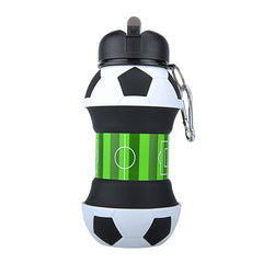 Soccer Silicone Water Bottle