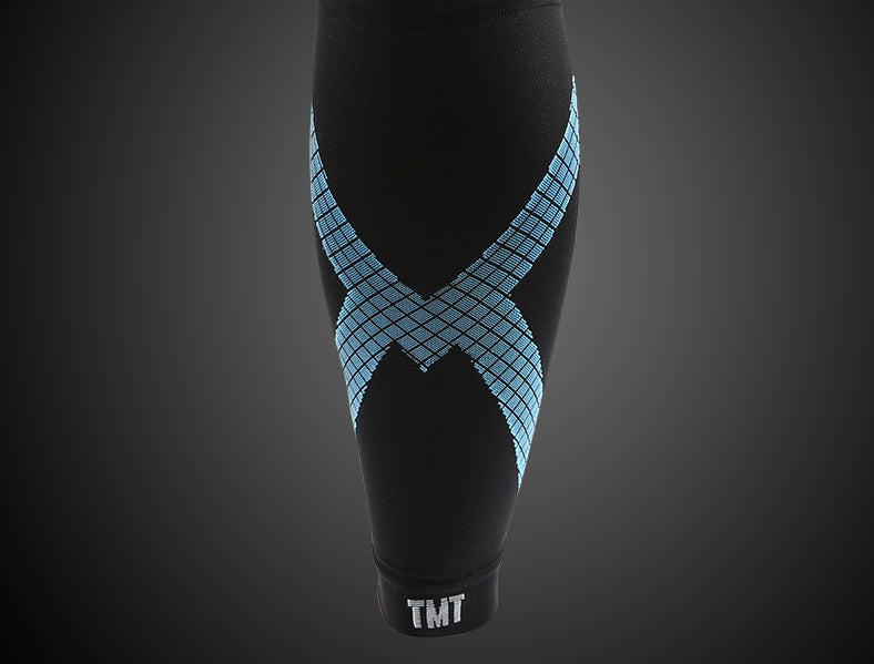 Sports compression leg guard