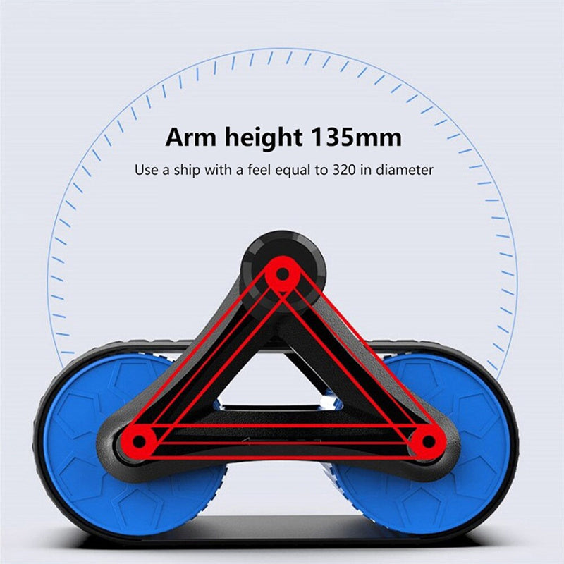Double Wheel Abdominal Roller