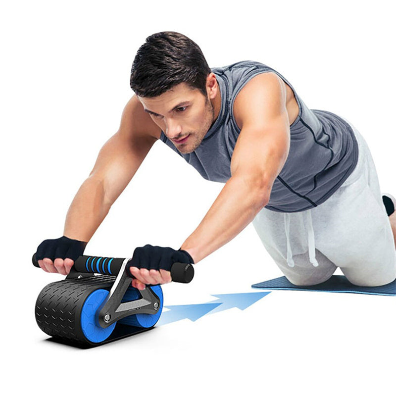 Double Wheel Abdominal Roller