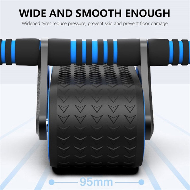 Double Wheel Abdominal Roller