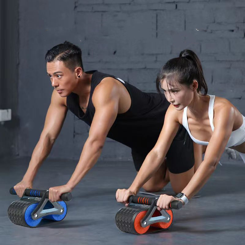 Double Wheel Abdominal Roller