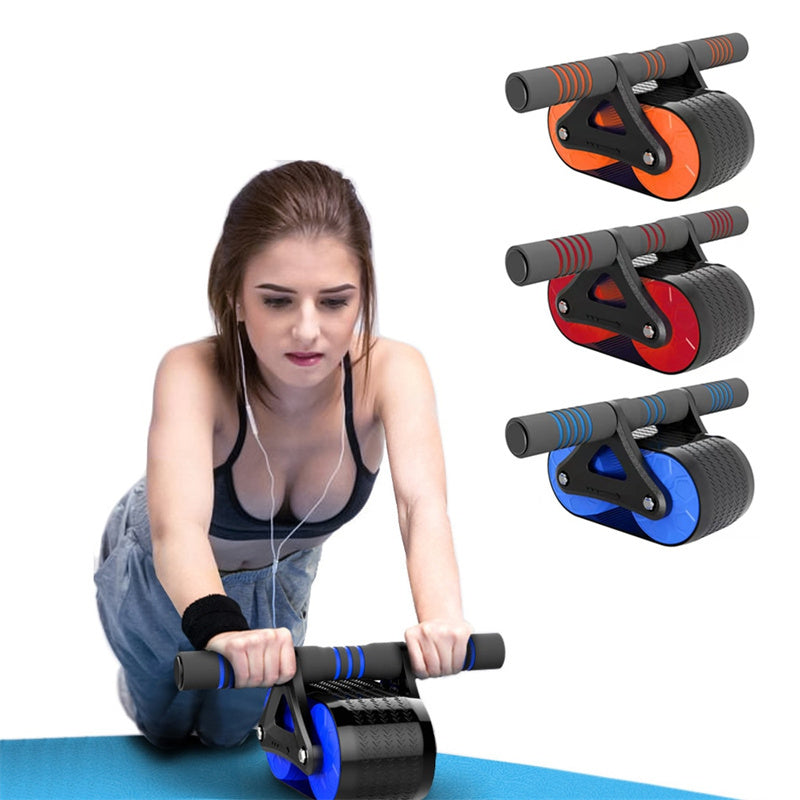 Double Wheel Abdominal Roller