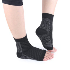 Compression foot sleeves