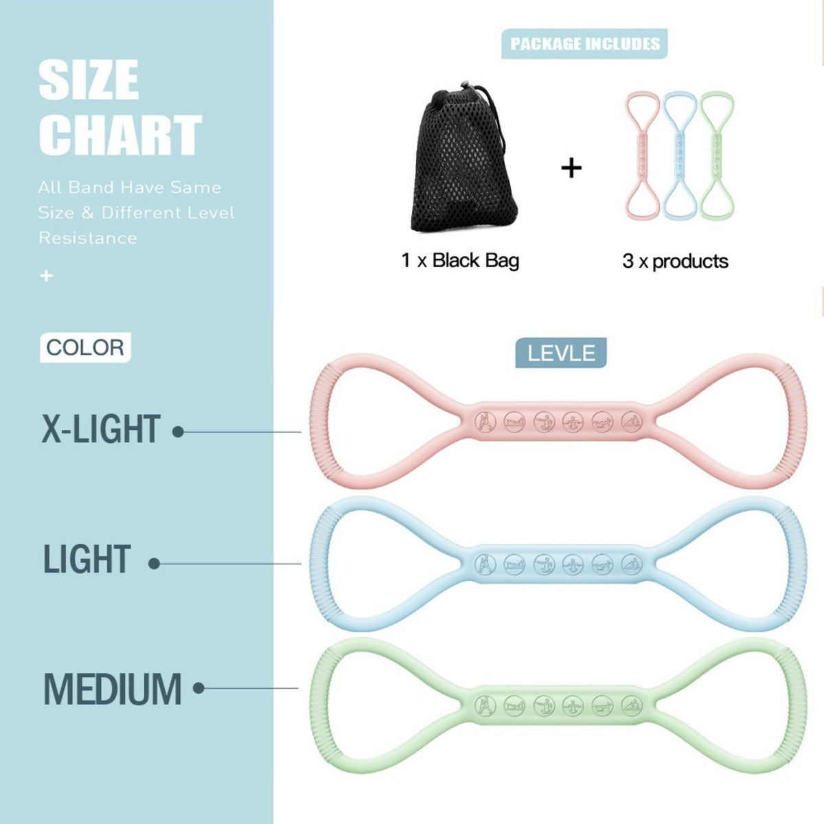 Silicone Elastic Yoga Band